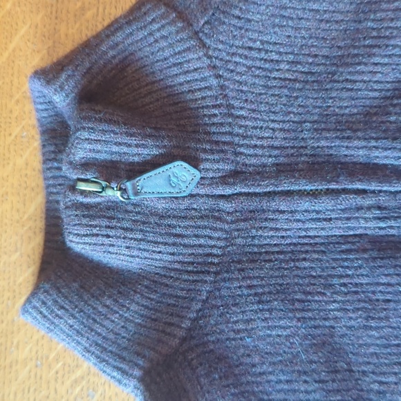 Merino wool double zip sweater - Picture 4 of 6